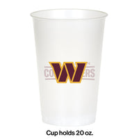Washington Commanders 20 ozPlastic Cup (8/Pkg)