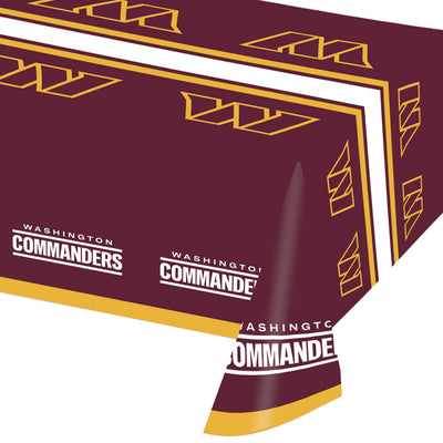 Washington Commanders Plastic Tablecover