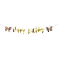 12 pc Bulk Shimmering Butterfly Banners