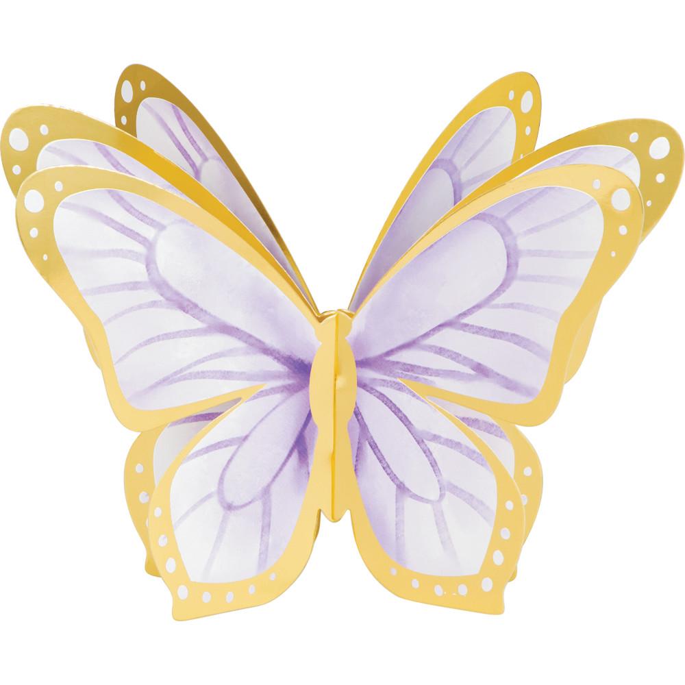 18ct Bulk Golden Butterfly Centerpieces