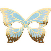 48ct Bulk Golden Butterfly Paper Masks