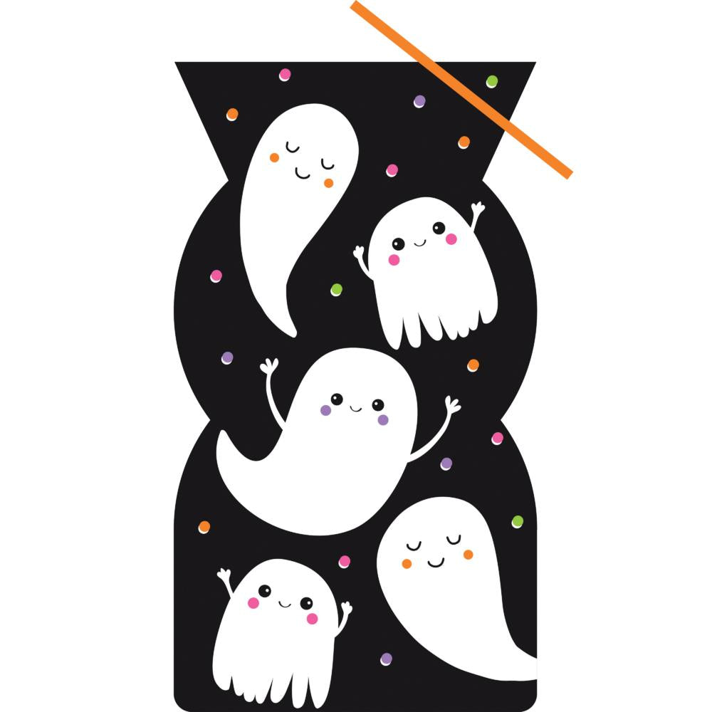 240 pc Bulk Halloween Ghosts Favor Bags