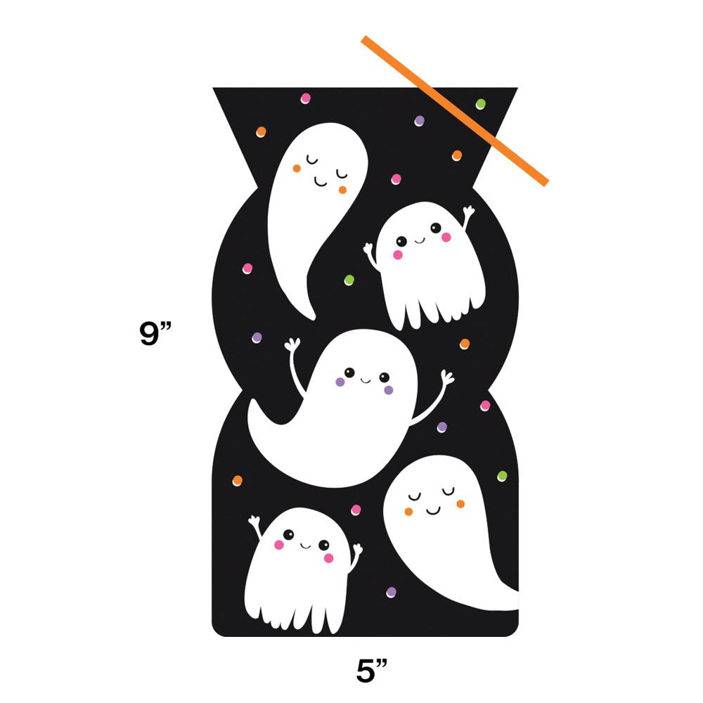 240 pc Bulk Halloween Ghosts Favor Bags