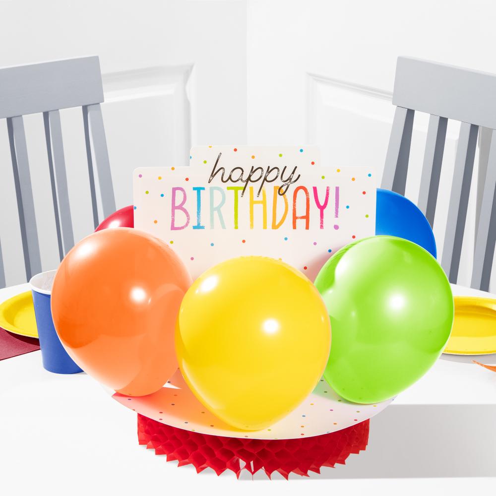 Balloon Bash Centerpiece HC w/ Latex Balloons 1ct