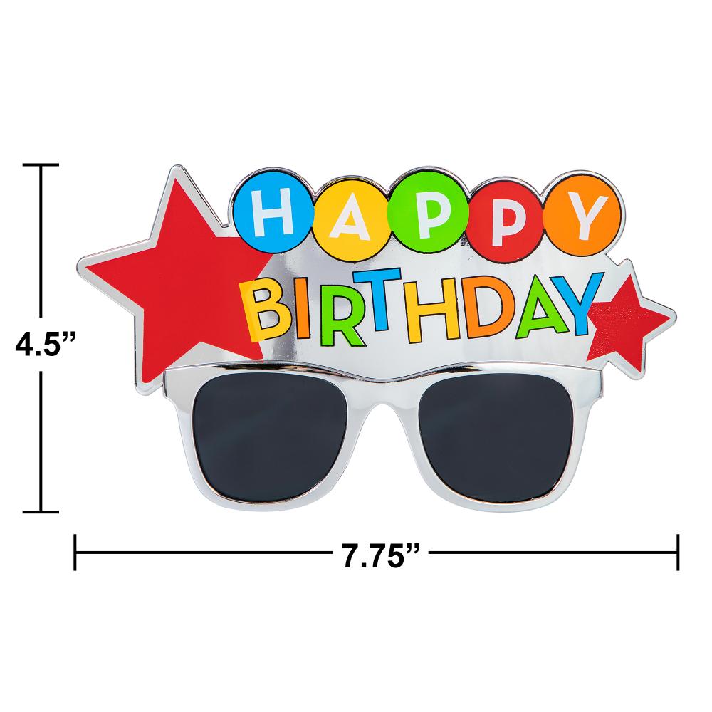 Birthday Favor, Glasses 1ct
