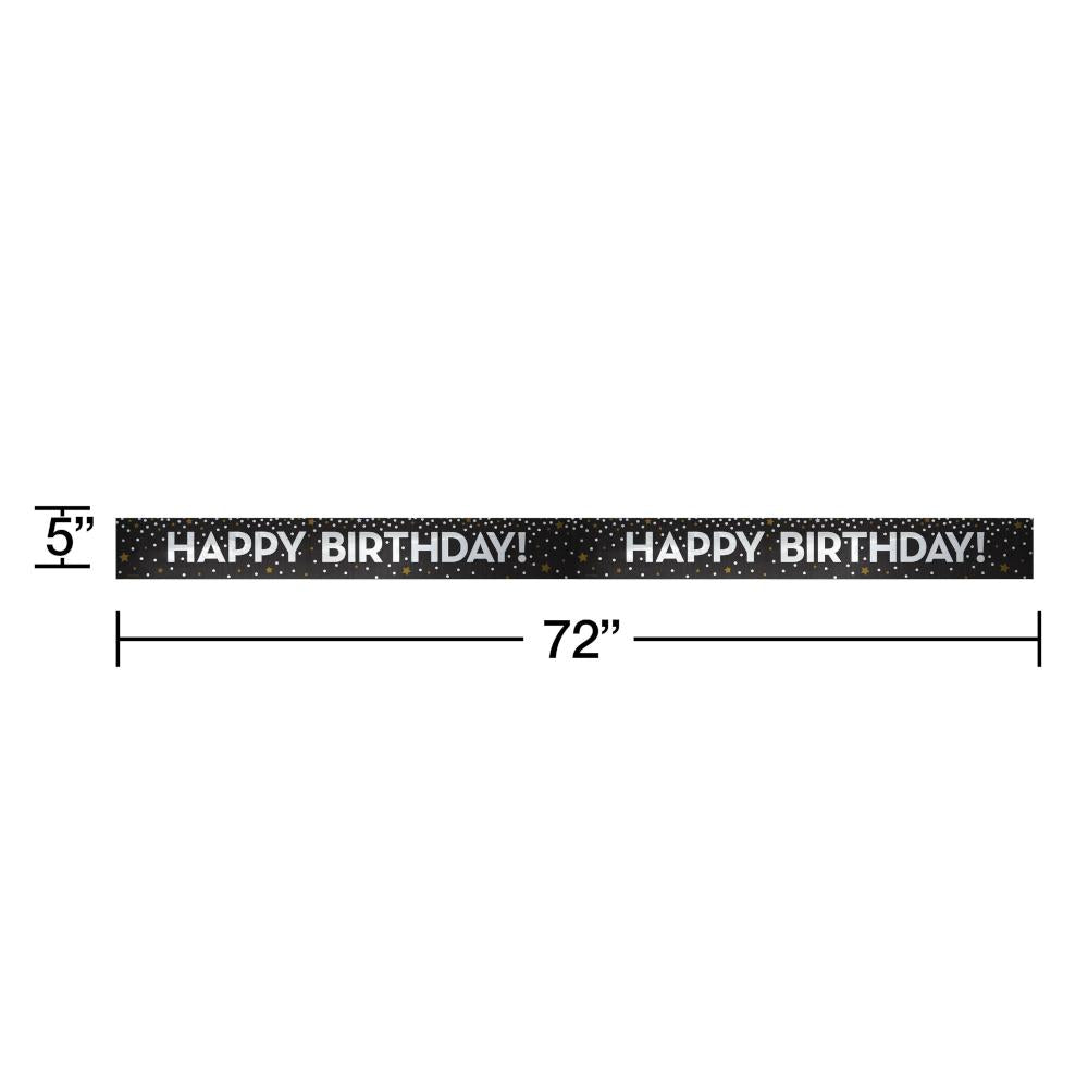 Birthday Foil Banner 1ct