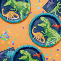 Dino Dig Dinner Plate 8ct