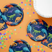 Dino Dig Dessert Plate 8ct