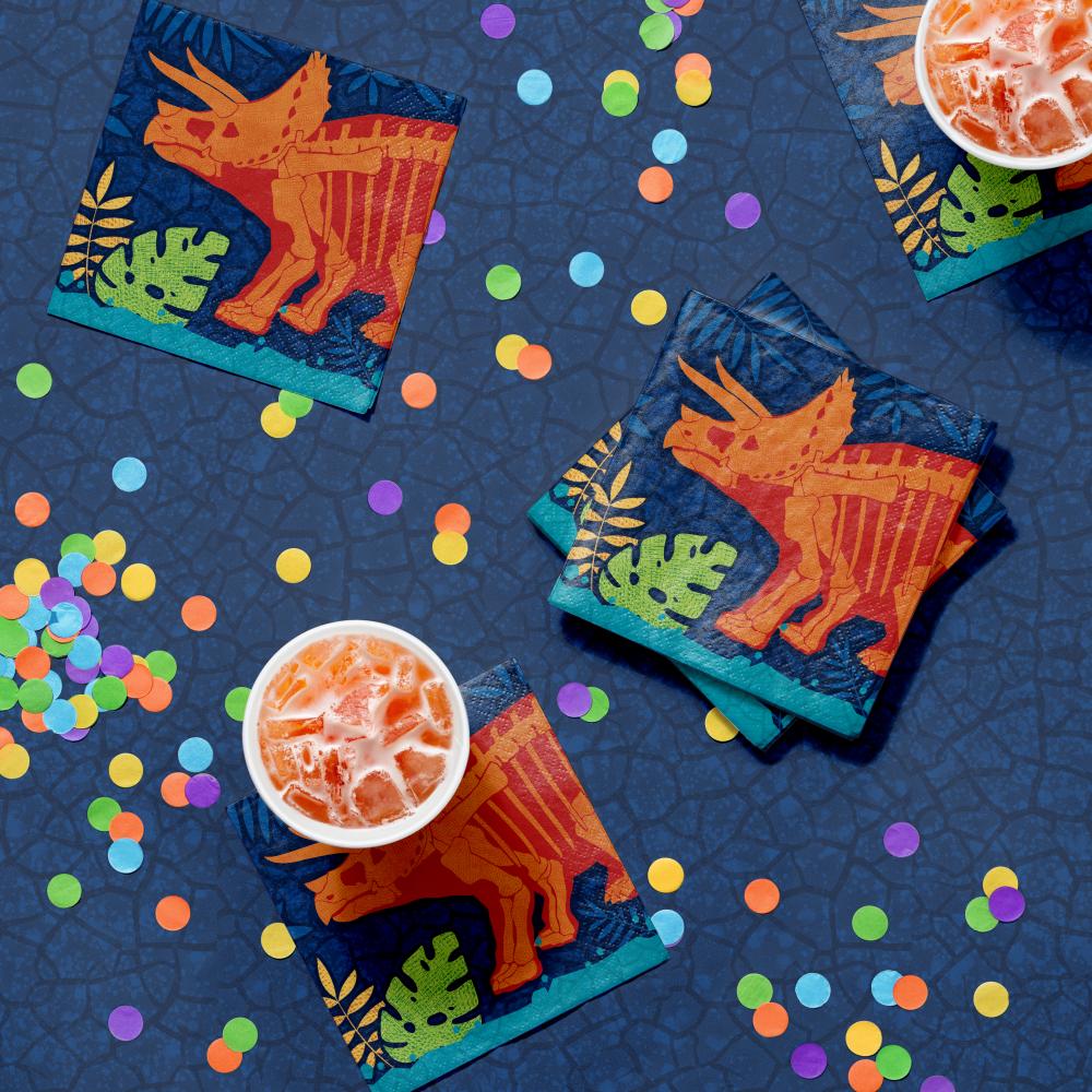 Dino Dig Beverage Napkin 16ct