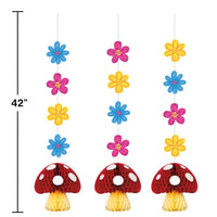 36ct Bulk Party Gnomes Hanging Cutouts