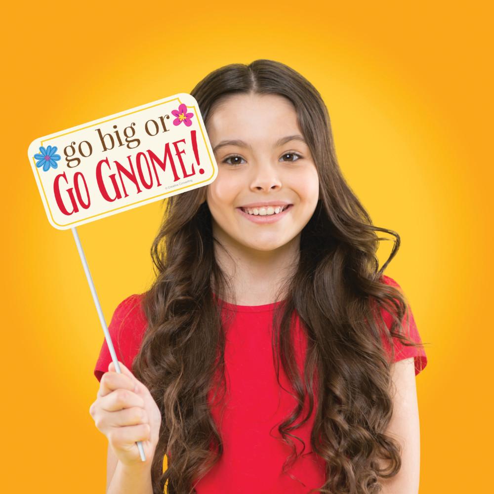 60ct Bulk Party Gnomes Photo Booth Props