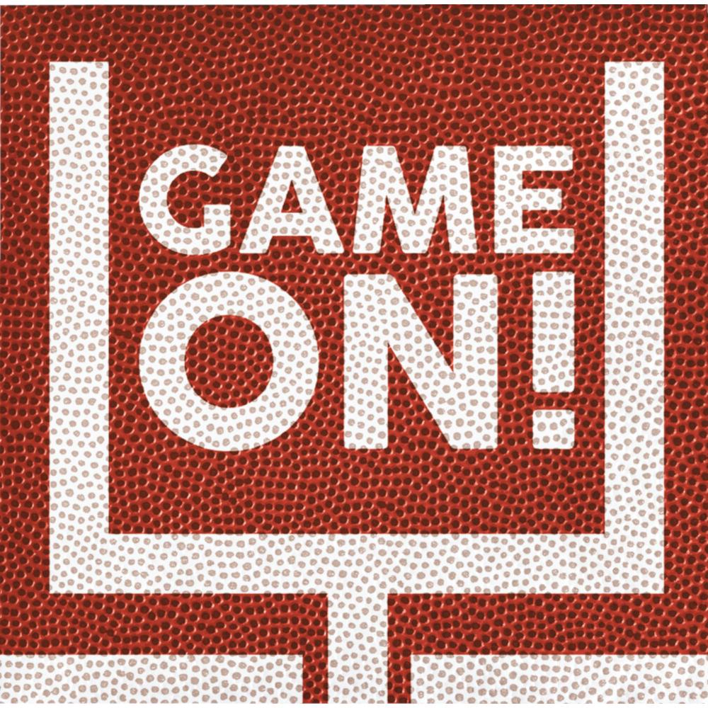 192 pc Bulk Football Fun Beverage Napkins