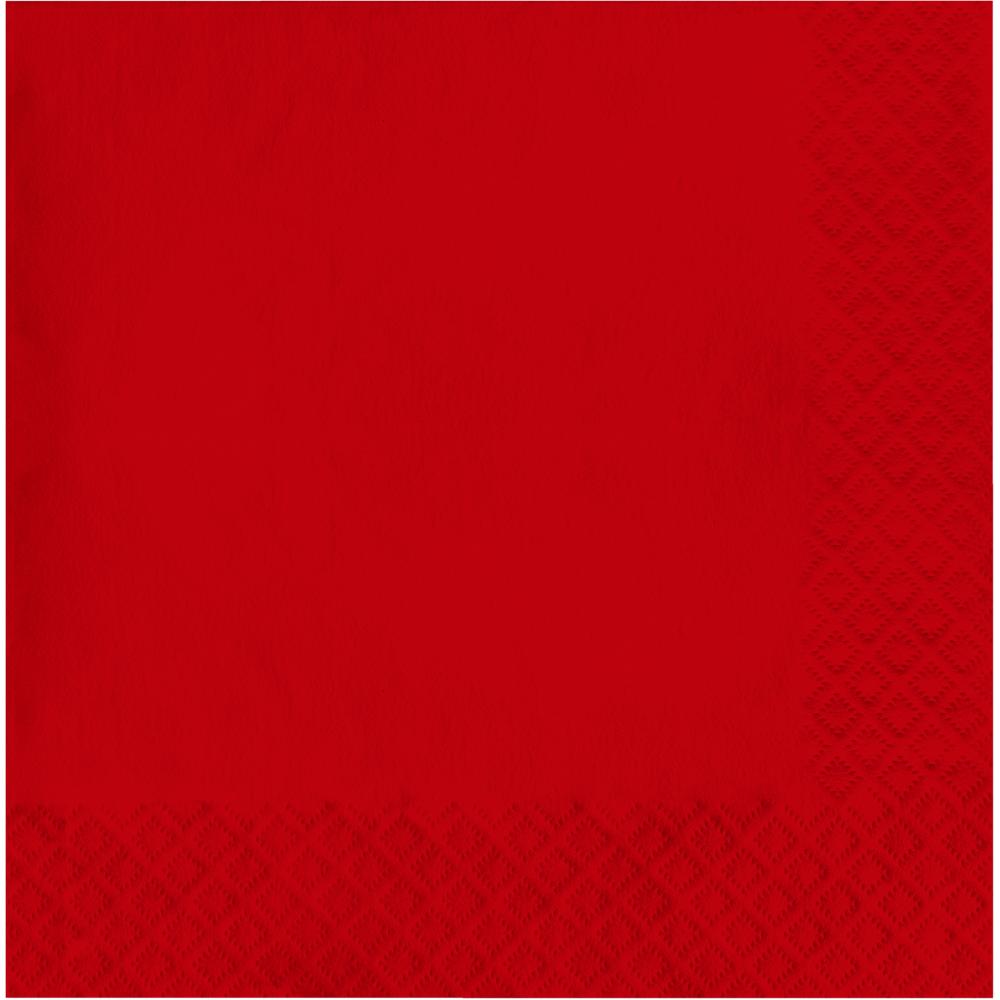 900 pc Bulk Classic Red 2 Ply Luncheon Napkins