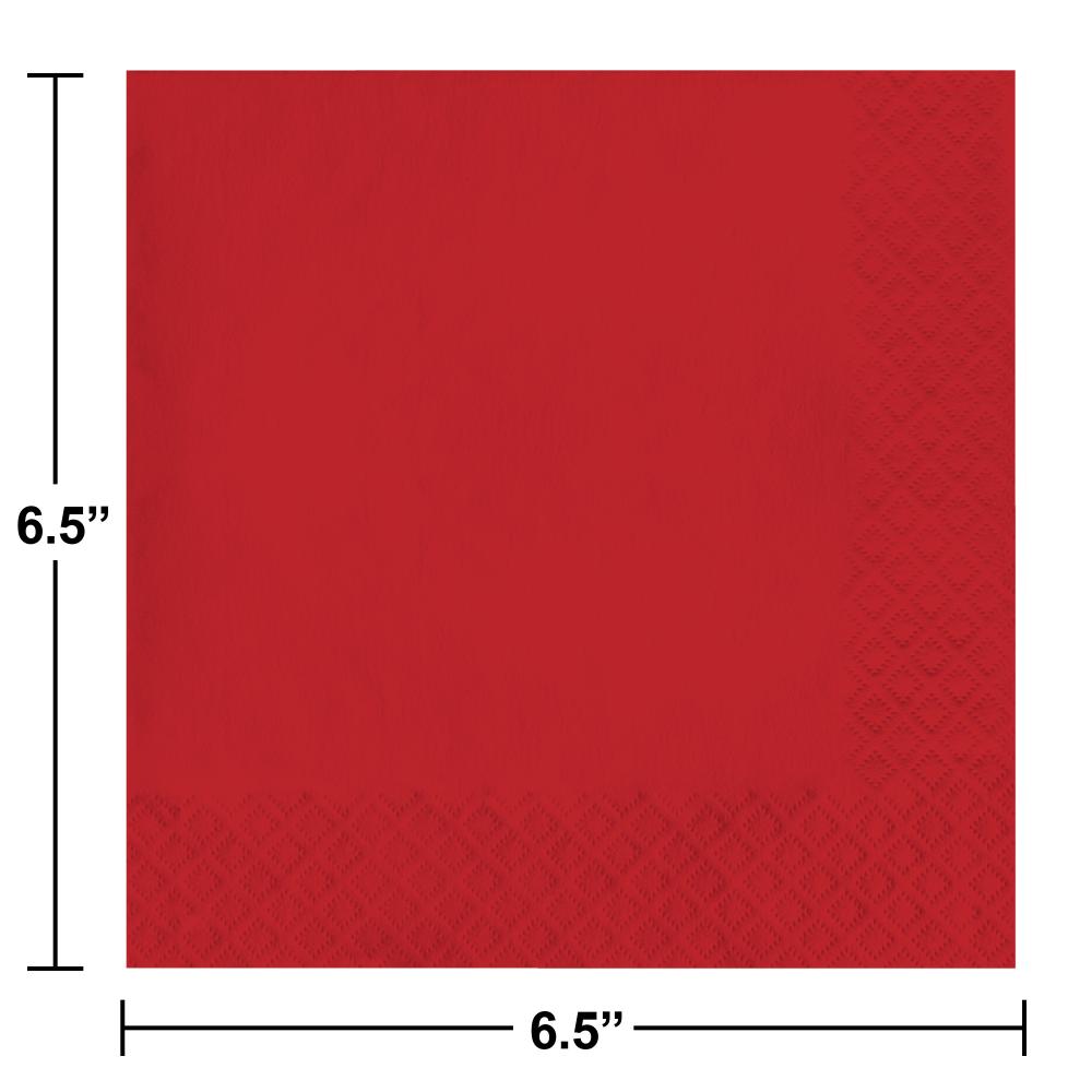 Classic Red Luncheon Napkin 2Ply (150/Pkg)