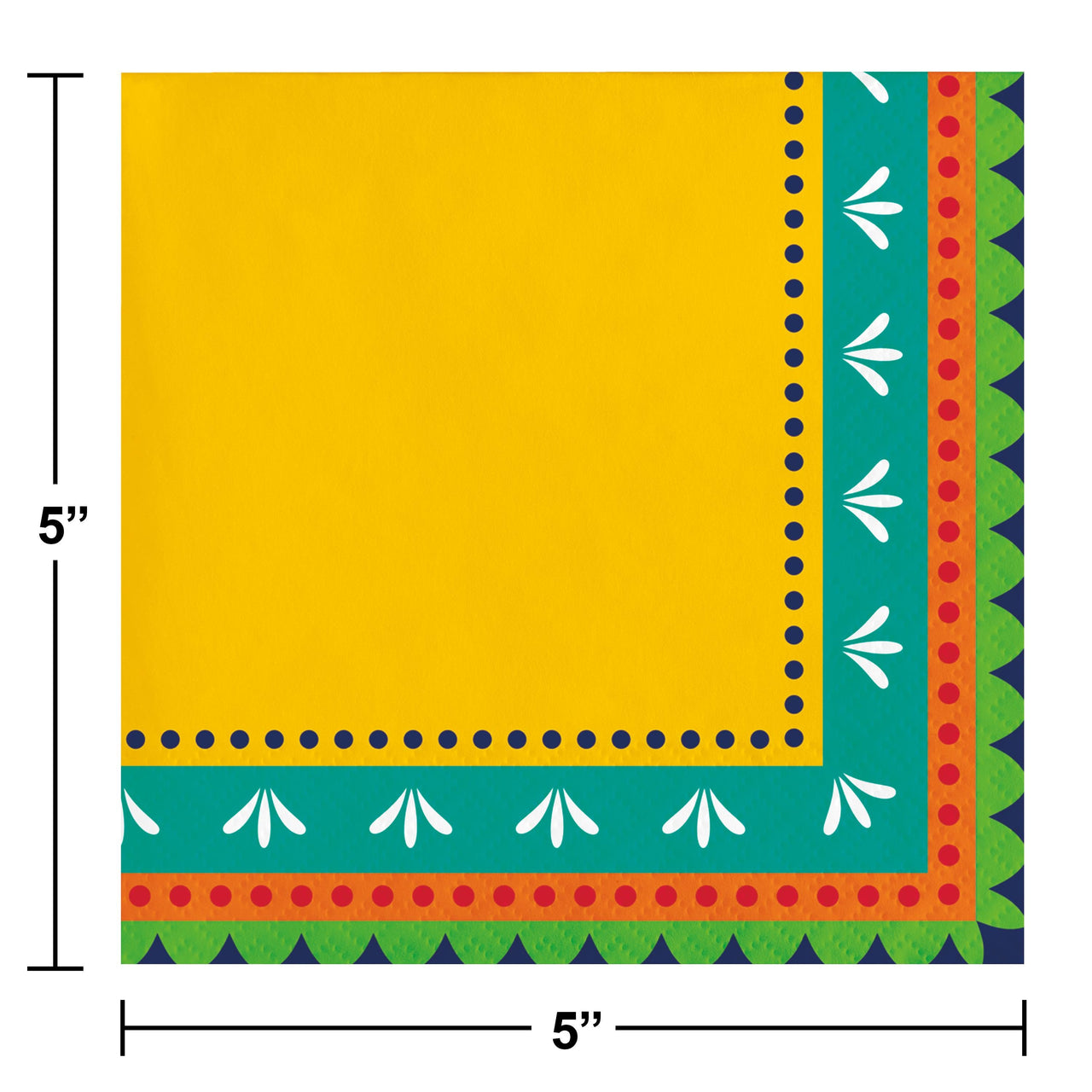 Bulk Case of Fiesta Pottery Beverage Napkin