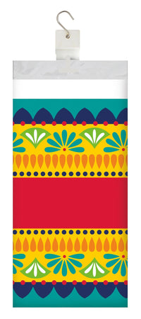 Bulk Case of Fiesta Pottery Paper Tablecover Border Print, 54