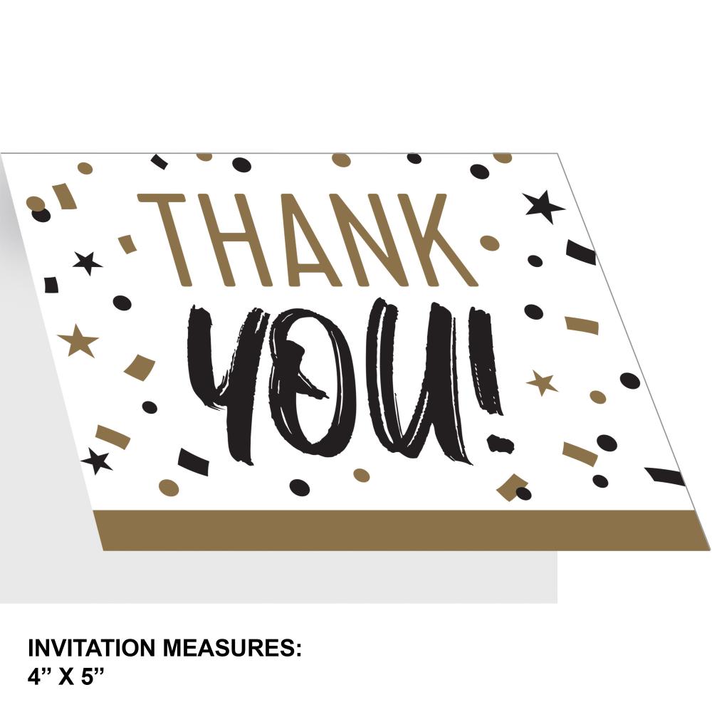 48 pc Bulk Golden Grad Thank You