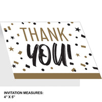 48 pc Bulk Golden Grad Thank You