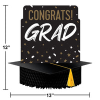 192 pc Bulk Centerpiece 3D Grad Cap