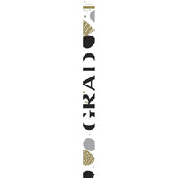 Grad Decor Yard Banner, Congrats Grad (1 per Pkg) by Creative Converting