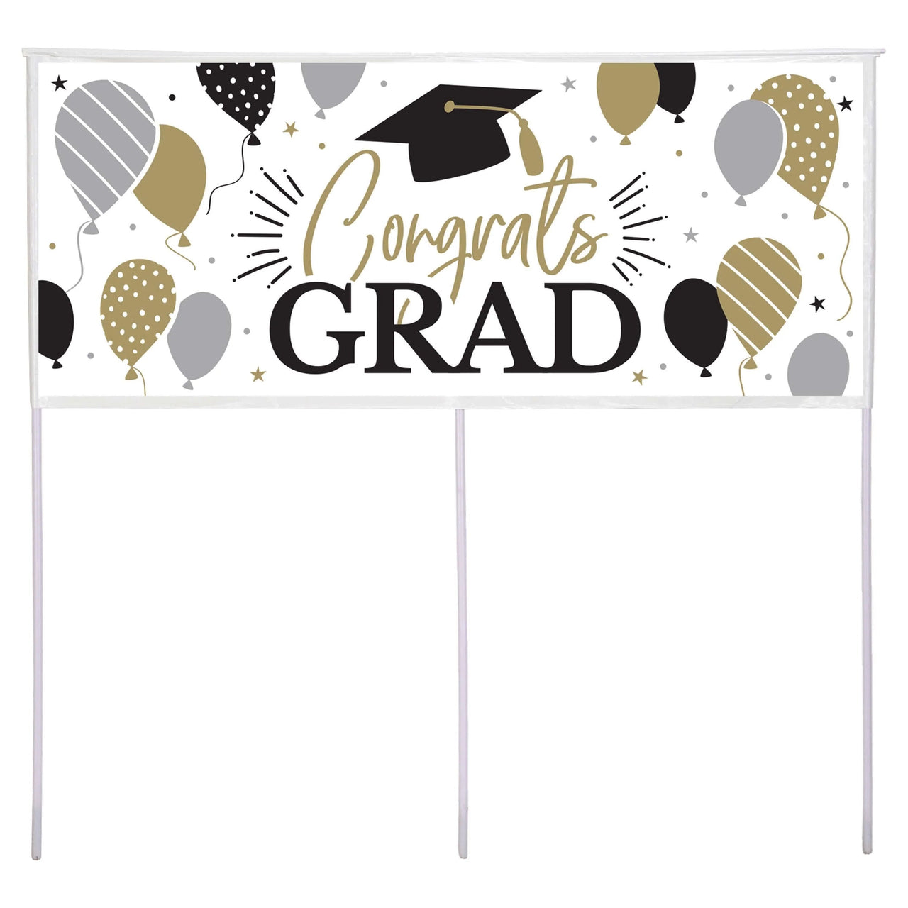 192 pc Bulk Congrats Grad Yard Banner