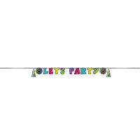 Graffiti Party Letter Banner w/ Tassels (1/Pkg)