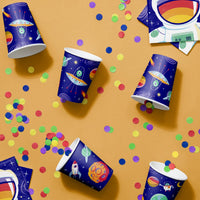 Space Adventures Paper Hot/Cold Cup 9oz. (8/Pkg)