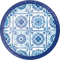 Blue Willow Paper 9.75 inch Banquet Plate (8/Pkg)