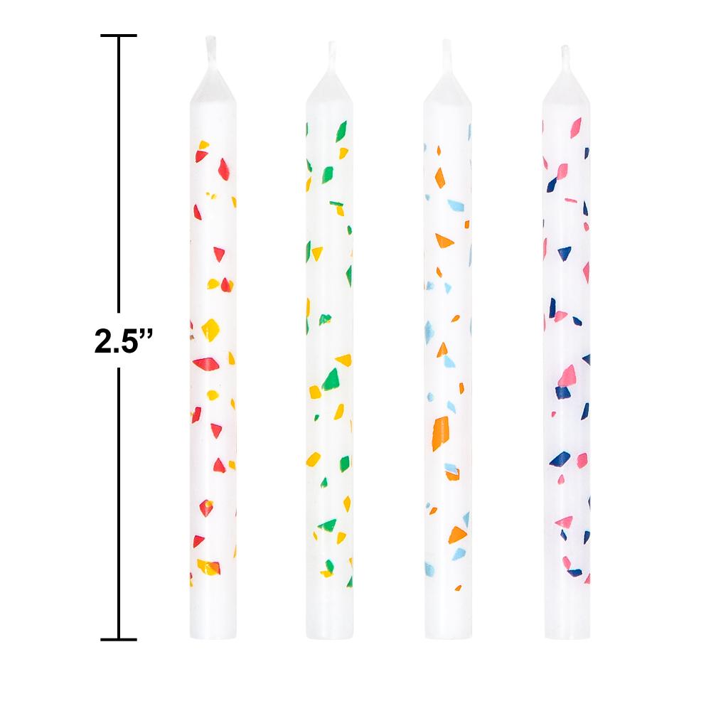 2.5" Birthday Candles Printed Confetti (20/Pkg)