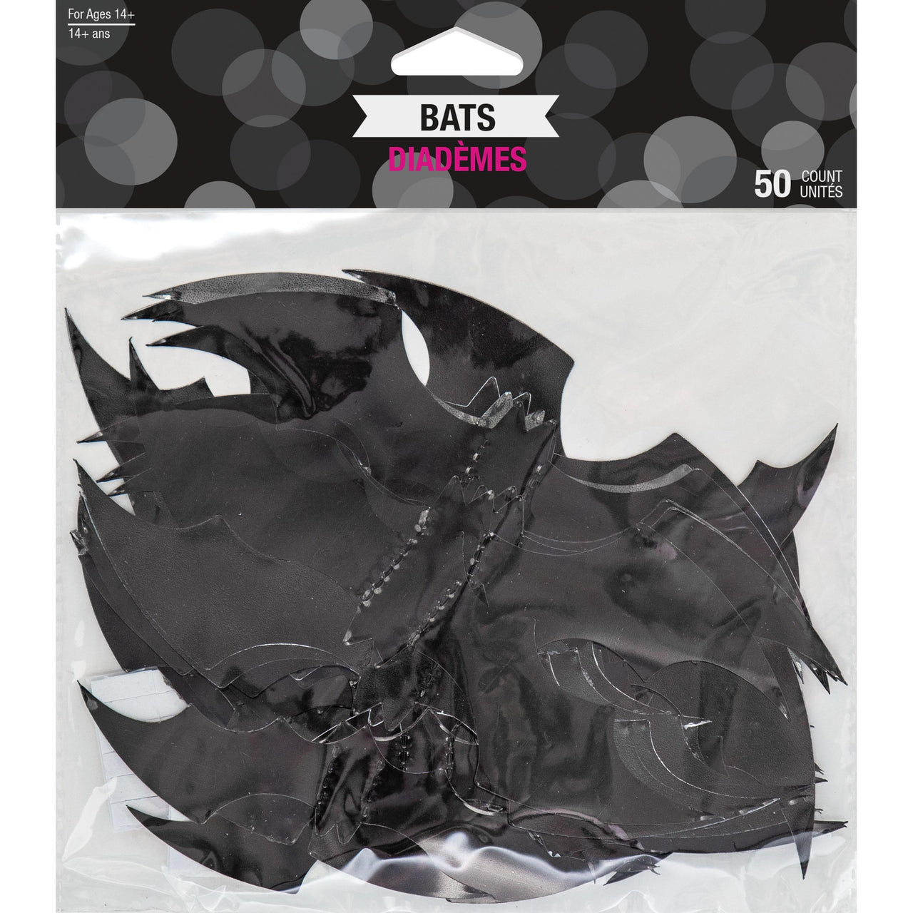 Halloween Decor Bats Cutouts (50/Pkg)