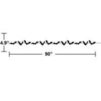 12 pc Bulk Bats Shaped Banner with Black Twine