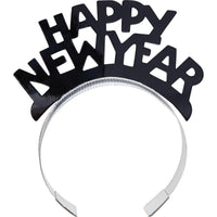 New Year's Eve Decor 4th Gold New Year Wearables Kit for 4, Black, Silver, Gold