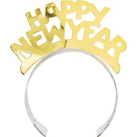 New Year's Eve Decor 4th Gold New Year Wearables Kit for 4, Black, Silver, Gold