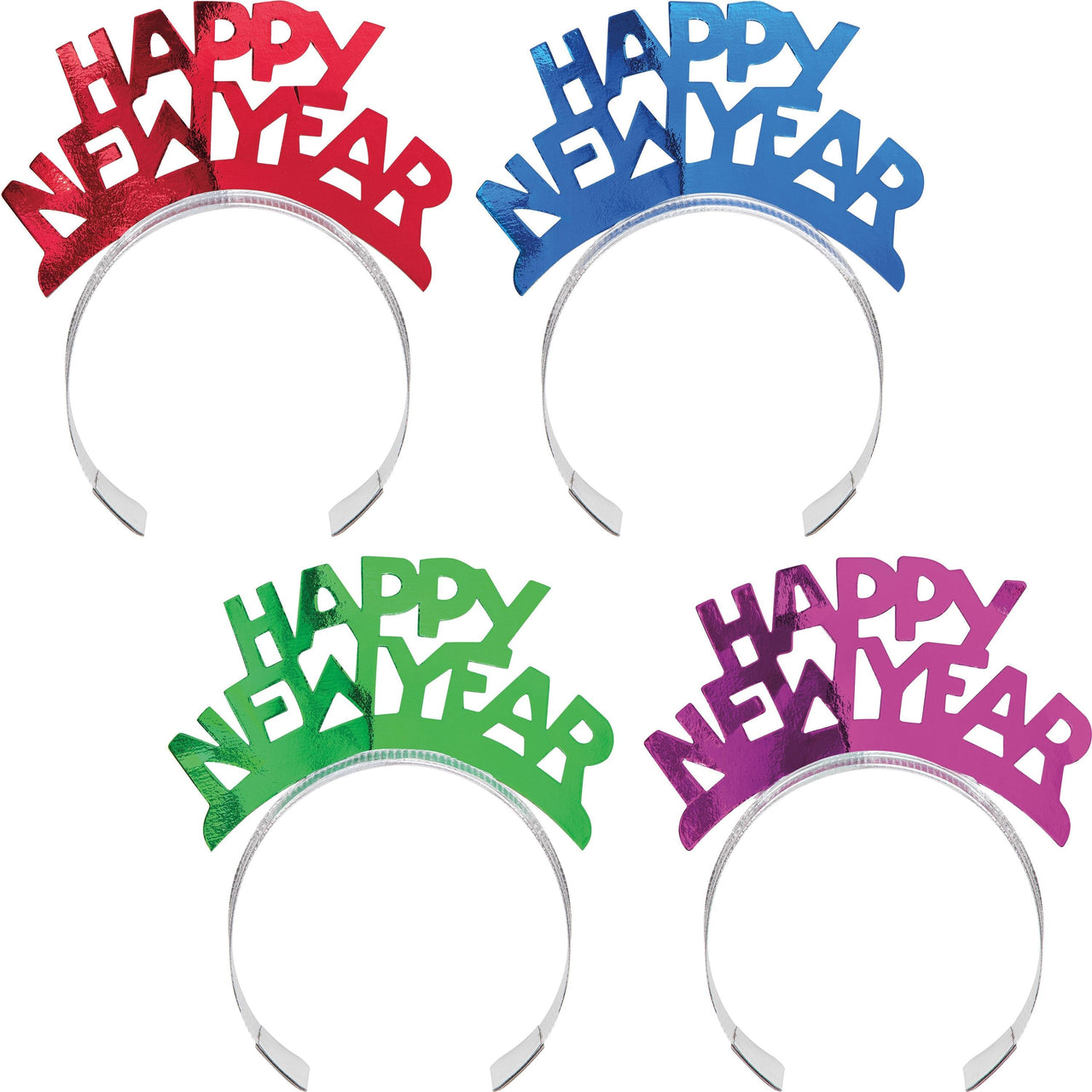 New Year's Eve Decor Wearables Kit for 4, Assorted Color
