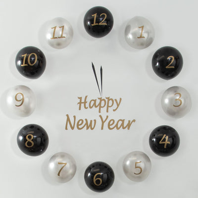 12 Kits per Case New Year's Balloon Kit
