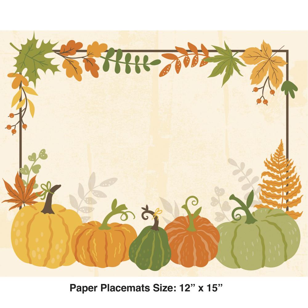 Bulk Case of Fall Placemats