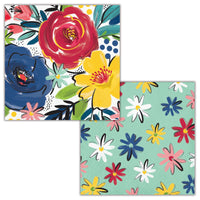 288 pc Bulk Bountiful Blooms 24 pc Bulk 2ply Beverage Napkin
