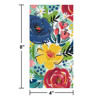 Bulk Case of Bountiful Blooms 2ply Dinner Napkin (24/Pkg)