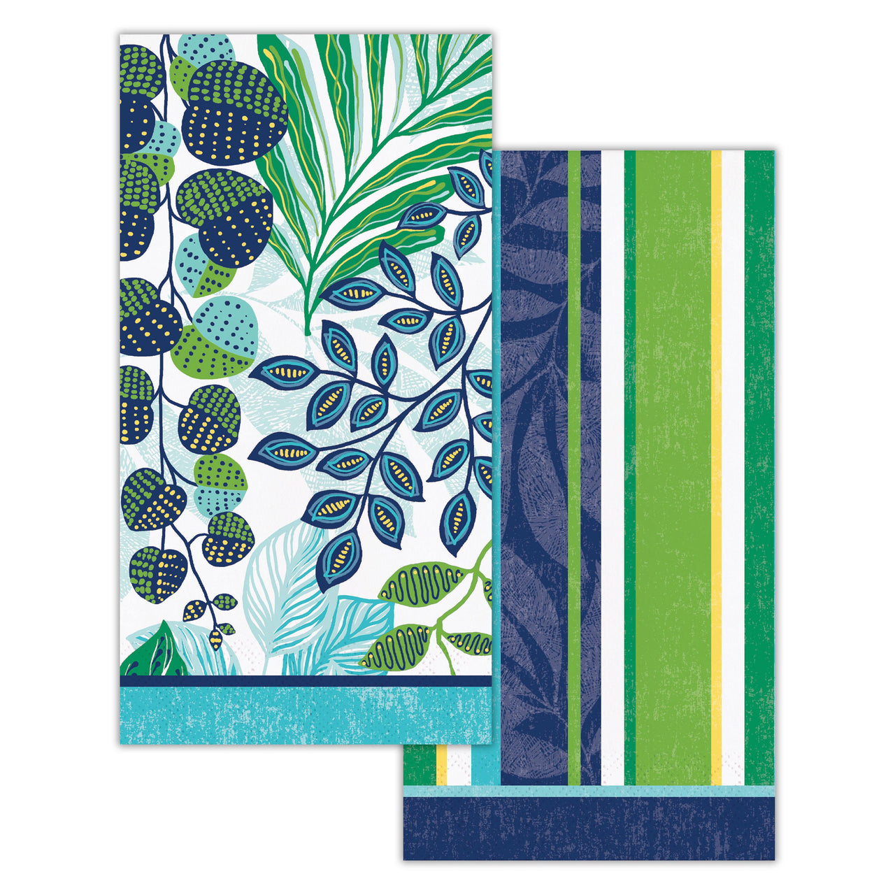 288 pc Bulk Peaceful Palms 2ply Dinner Napkin