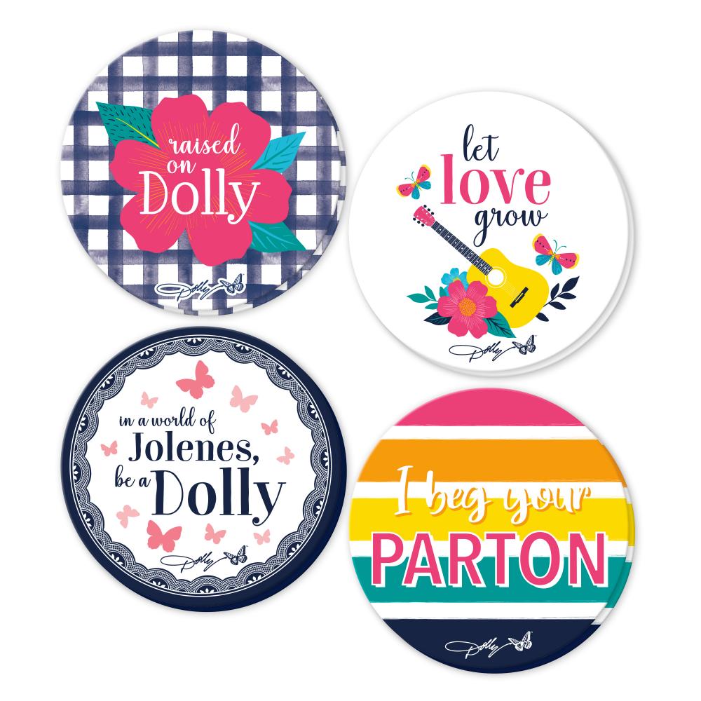 48 pc Bulk Dolly Parton Coasters