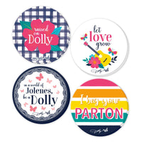 48 pc Bulk Dolly Parton Coasters