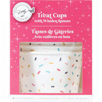 48ct Bulk Dolly Parton Paper Dessert Cups With Wooden Spoons