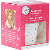 48ct Bulk Dolly Parton Paper Dessert Cups With Wooden Spoons