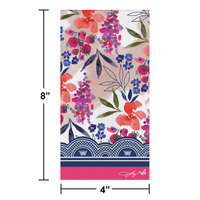 192ct Bulk Dolly Parton Celebrate Floral 2 Ply Guest Towels