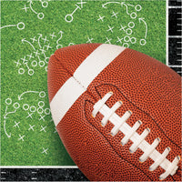 192 pc Bulk Football Kick Off 2Ply Luncheon Napkin