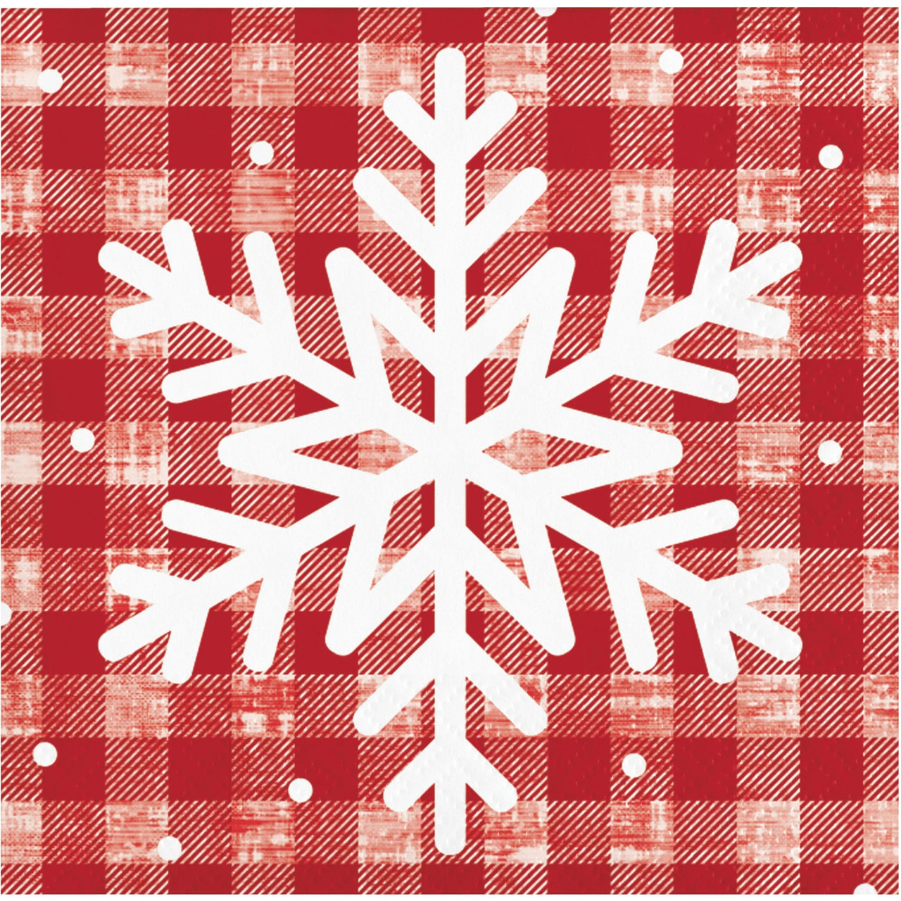 192 pc Bulk Let It Snow Beverage 2Ply Napkin
