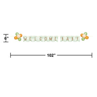 Bulk Case of Teddy Bear Ribbon Banner w/ Latex Balloons