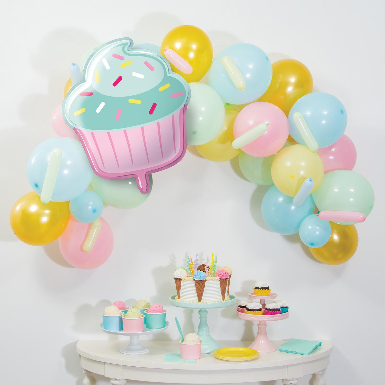 Bulk Case of Bakery Sweets Balloon Garland Kit