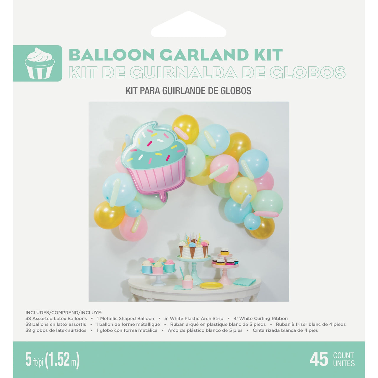 Bulk Case of Bakery Sweets Balloon Garland Kit