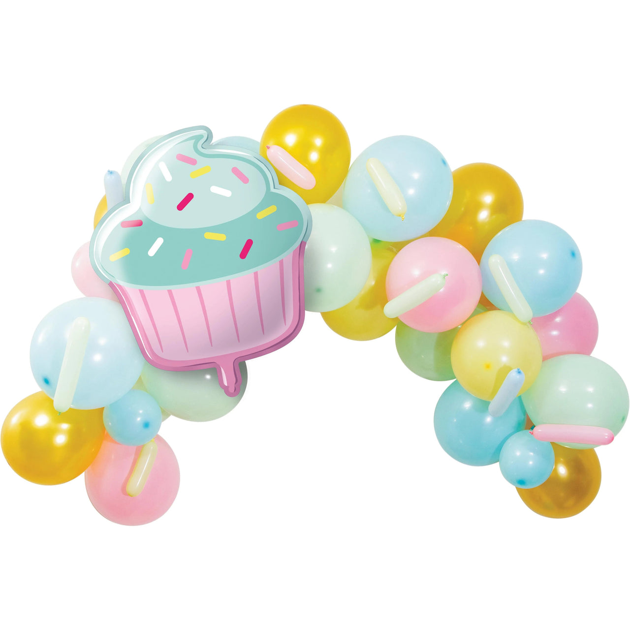 6 Kits/Case Bulk Bakery Sweets Balloon Garland Kit